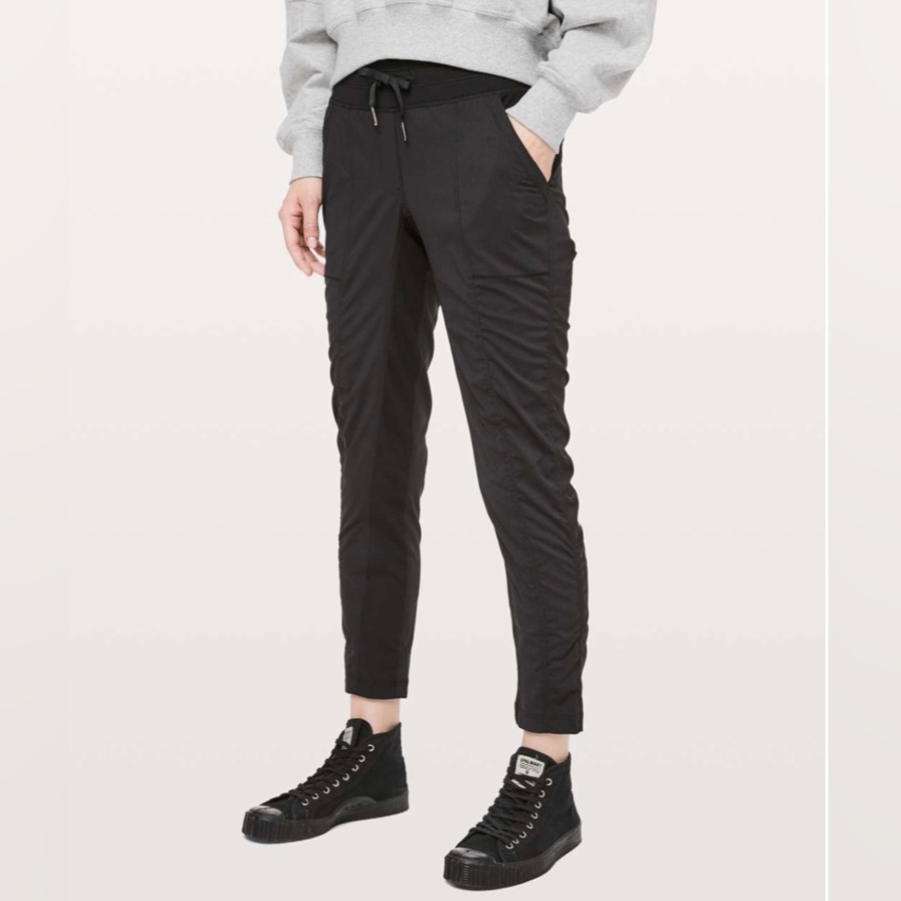 Lululemon Dark Grey Street to Studio Pants Size 12